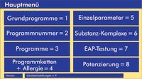 Bicom optima Hauptmenu